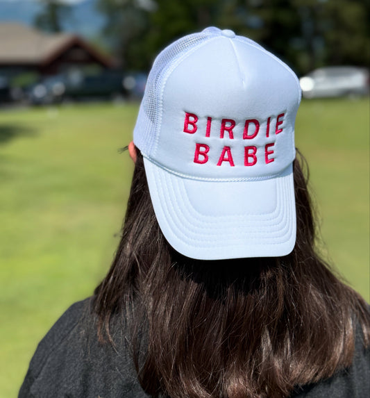 Birdie Babe Foam Trucker Hat – Women’s Golf Hat with Retro Style | Mulligans & Mimosas
